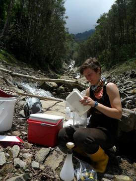 Doing fieldwork in Ecuador